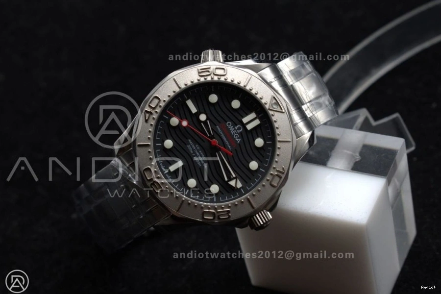Best Nekton Bracelet Black VSF 300M A8806 Edition Seamaster SS 1:1 Diver Dial on 1231